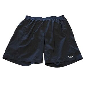 Icebreaker GT Men's M Cool Lite Running Shorts Black Merino Wool Liner 7"